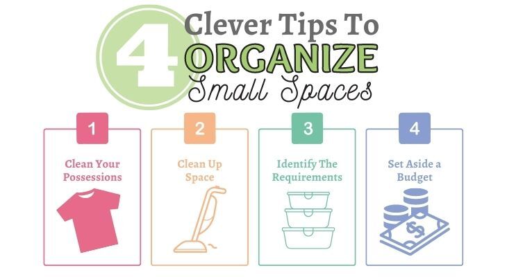 Clever Tips to Organize Small Spaces